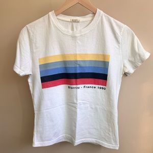 Brandy Melville Biarritz France 90’s Tee